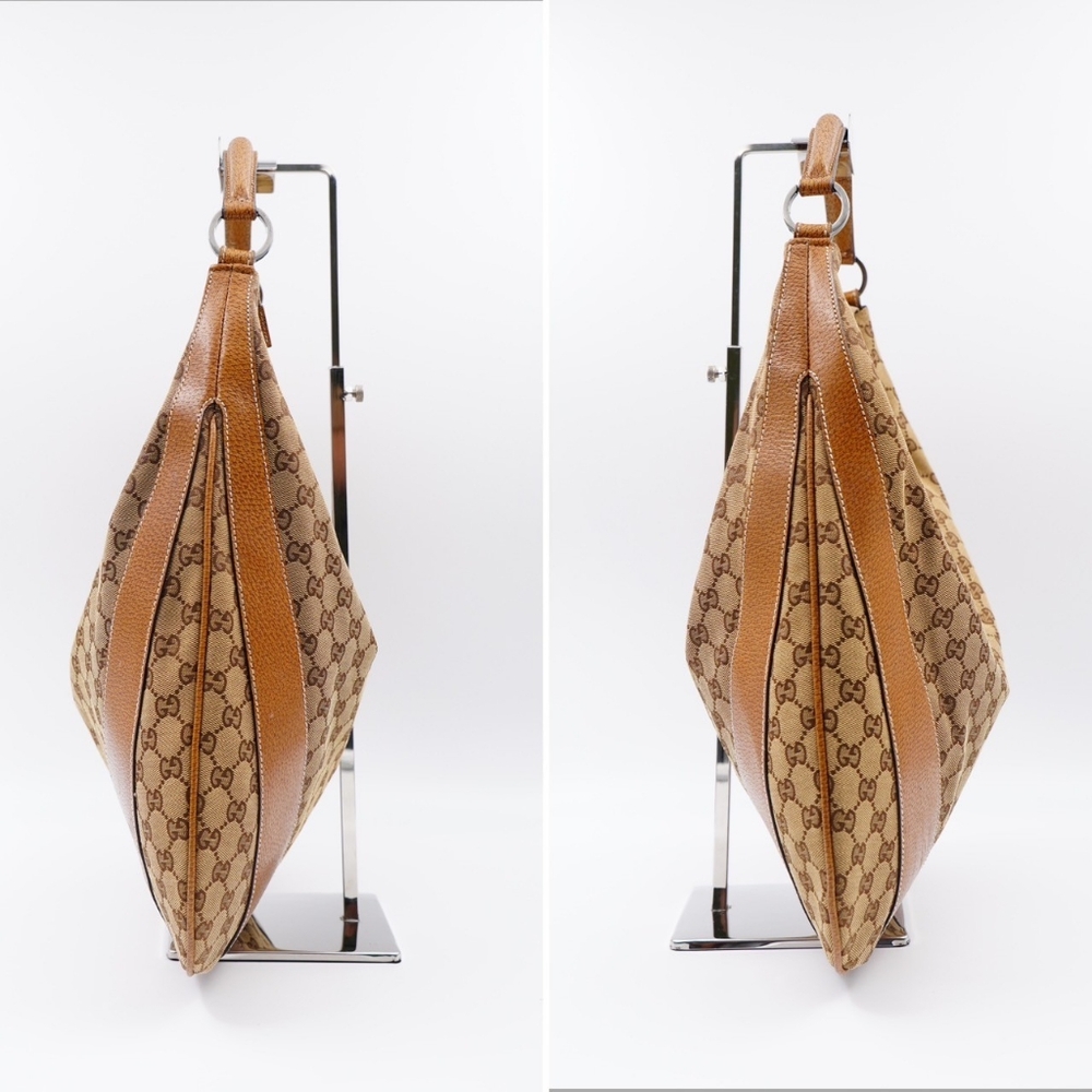 (MT292) Gucci GG Canvas Hobo Shoulder Bag - Picture 5 of 14